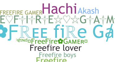 Biệt danh - Freefiregamer