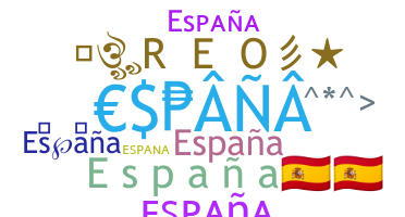 Biệt danh - Espana