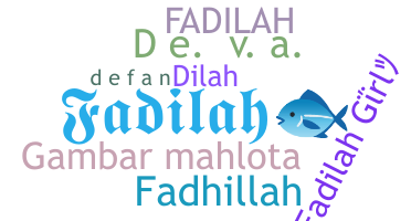 Biệt danh - Fadilah