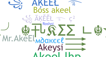 Biệt danh - Akeel