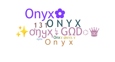 Biệt danh - Onyx