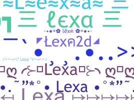 Biệt danh - lexa2d