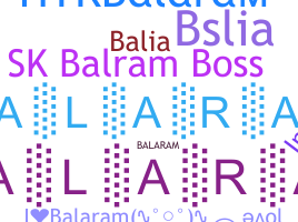 Biệt danh - Balaram