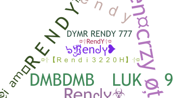 Biệt danh - Rendy