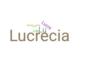 Biệt danh - Lucrecia