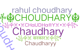 Biệt danh - Choudhary