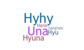 Biệt danh - Hyuna