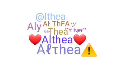 Biệt danh - Althea