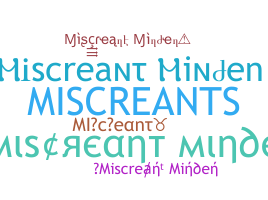 Biệt danh - MIScreant