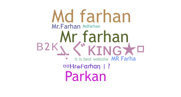 Biệt danh - Mrfarhan
