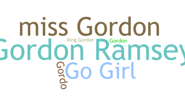 Biệt danh - Gordon