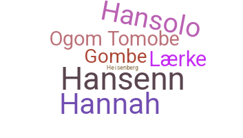 Biệt danh - Hansen