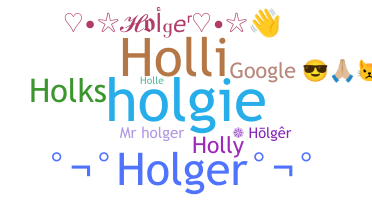Biệt danh - Holger