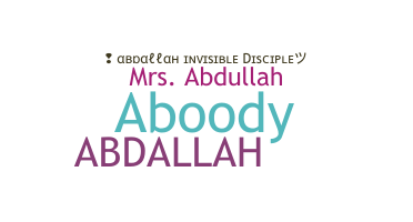 Biệt danh - Abdallah