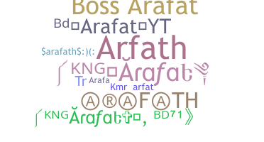 Biệt danh - Arafath
