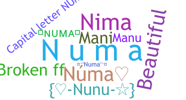 Biệt danh - Numa