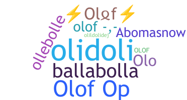 Biệt danh - Olof