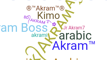 Biệt danh - Akram
