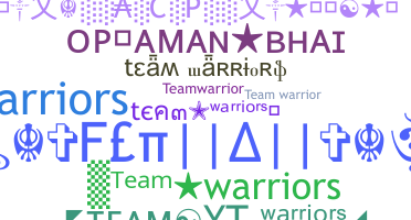 Biệt danh - TeamWarriors