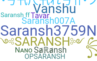 Biệt danh - Saransh