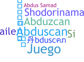 Biệt danh - Abduscan