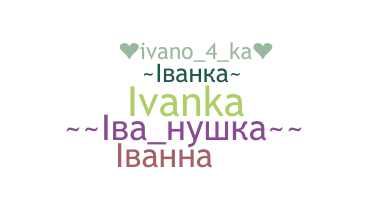 Biệt danh - Ivanka