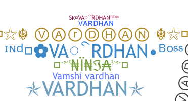 Biệt danh - Vardhan