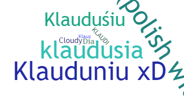 Biệt danh - Klaudia