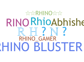 Biệt danh - Rhino