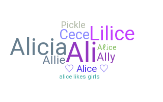 Biệt danh - Alice