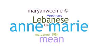 Biệt danh - Maryanne