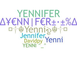 Biệt danh - Yennifer