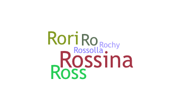 Biệt danh - Rossana