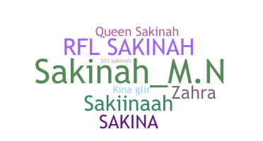Biệt danh - Sakinah