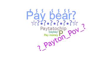Biệt danh - Payton