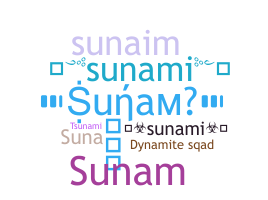 Biệt danh - Sunami