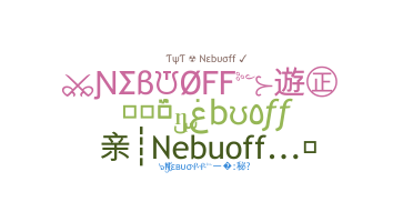 Biệt danh - Nebuoff