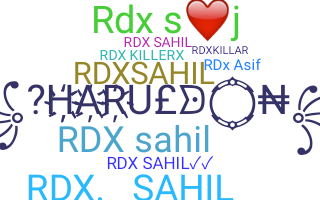 Biệt danh - Rdxsahil