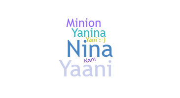 Biệt danh - Yanina