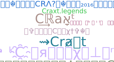 Biệt danh - Craxt