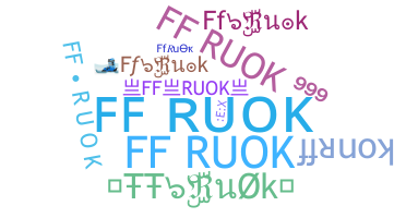 Biệt danh - ffRuok