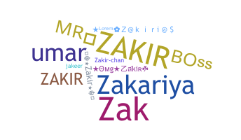 Biệt danh - Zakir