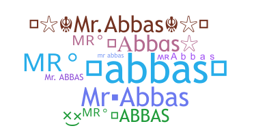 Biệt danh - Mrabbas