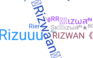 Biệt danh - Rizwan