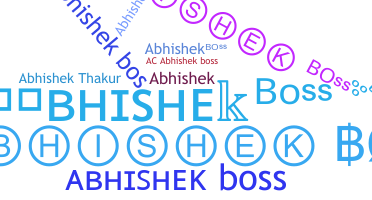 Biệt danh - Abhishekboss