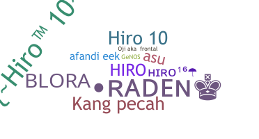 Biệt danh - Hiro10