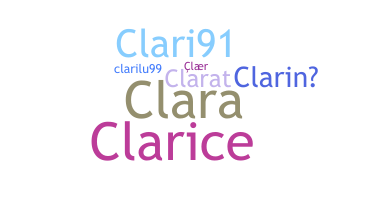 Biệt danh - Clari