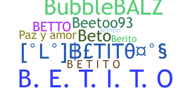 Biệt danh - Betito