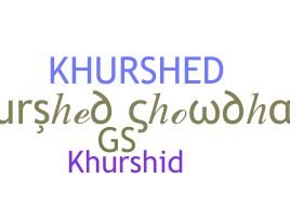 Biệt danh - Khurshed