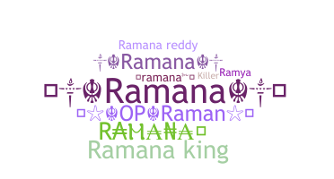 Biệt danh - Ramana